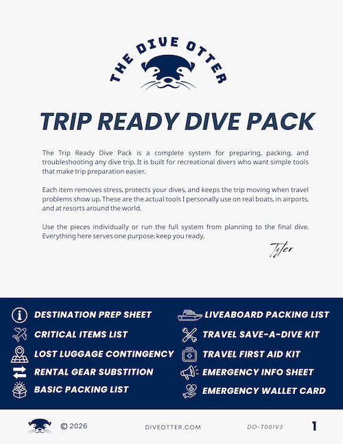 Cover page of the trip ready pack